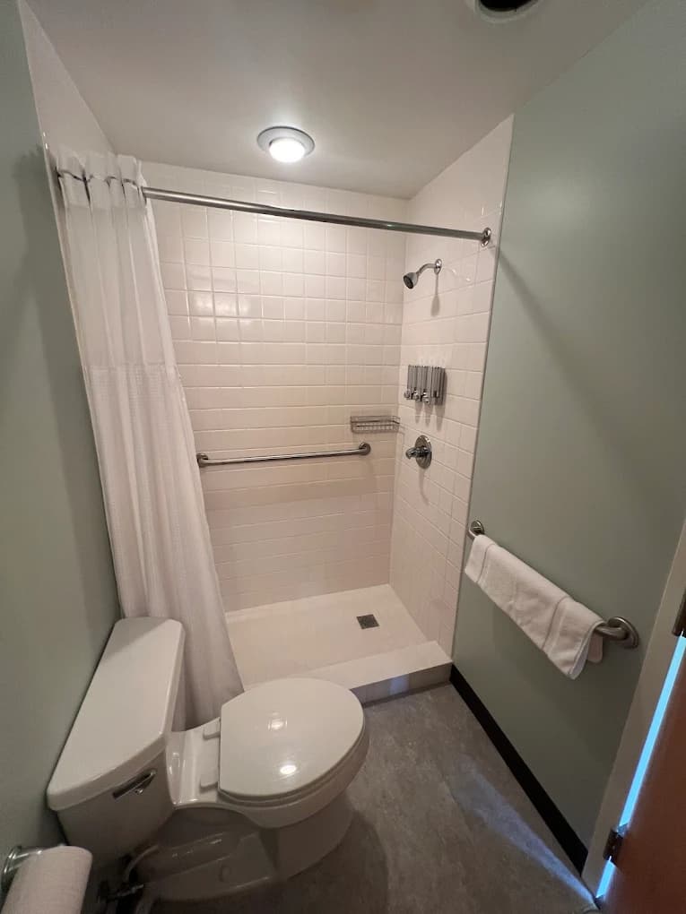 Private bathroom in guest accommodations